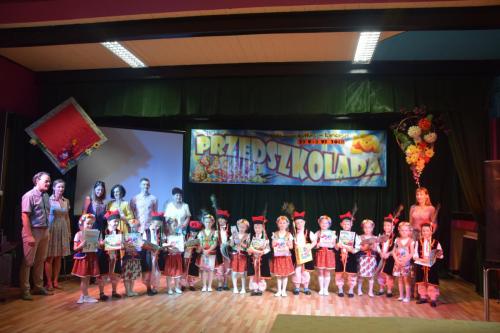 Kwiatki Bożej Matki wytańczyły I miejsce na Przedszkoliadzie - GRATULIUJEMY 