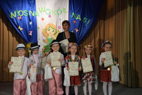 Przegląd tańca "Wiosna wokół nas" u sióstr serafitek w Rzeszowie