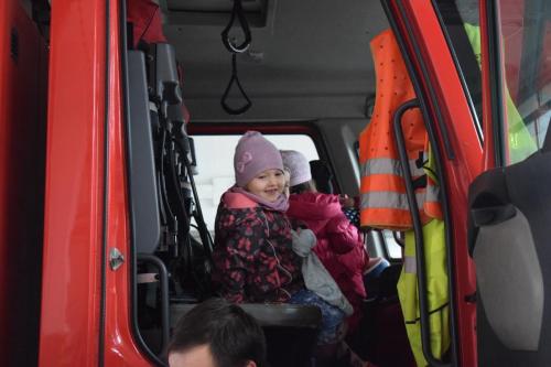 Jezusowe Skrzaty w straży pożarnej w Łańcucie