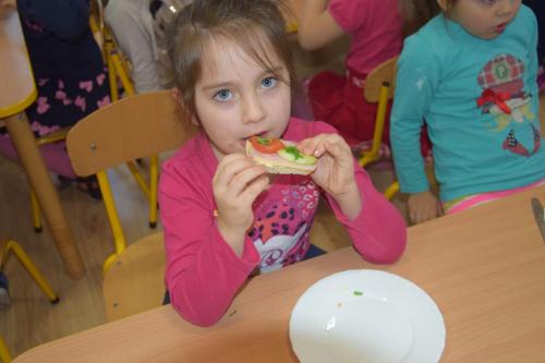 Zdrowe kanapki - Grupa Promyczków św. Józefa